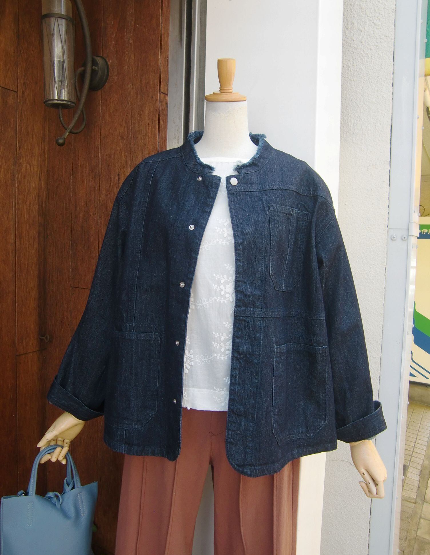 KELEN / ケレン フリンジデザインデニムジャケット GABI KELEN（ケレン）GABI フリンジデザイン デニムジャケット