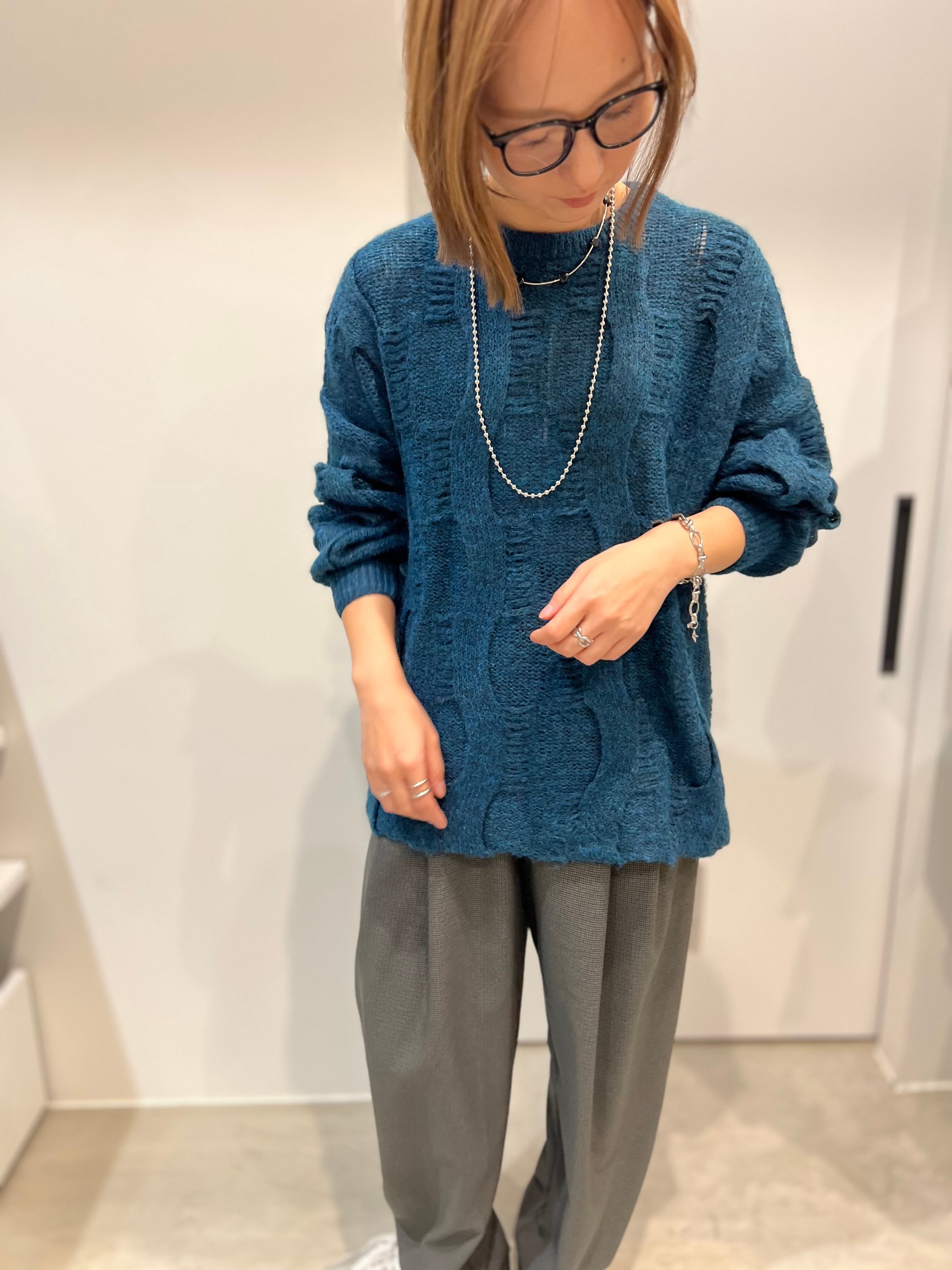 【DONA MARIE】モヘアライク柄ニット 988000