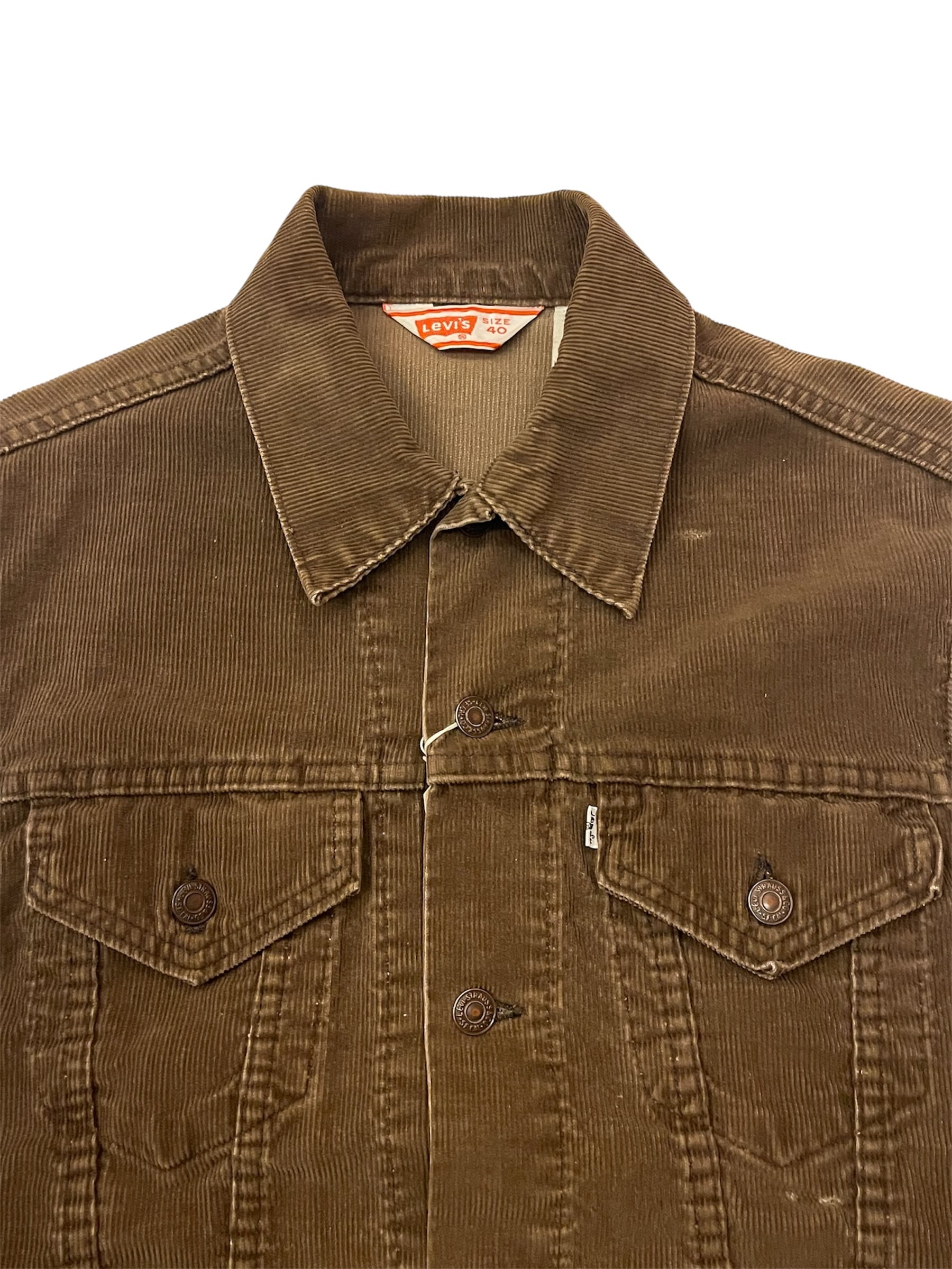 70s Levi's 70505 1529 Corduroy Tracker Jacket Made in U.S.A. 70