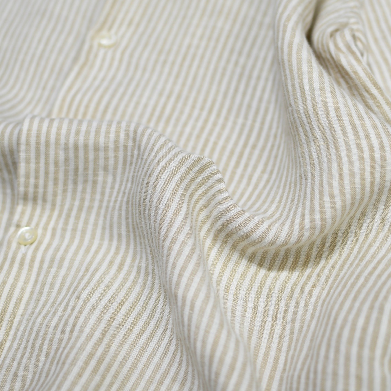GAP stripe linen shirt beige