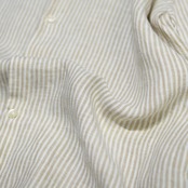 GAP stripe linen shirt beige