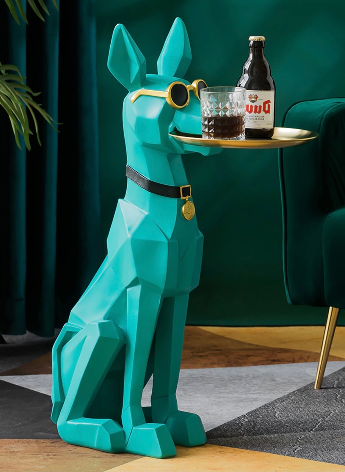 doberman tray side table 3colors / ドーベルマン トレー サイド