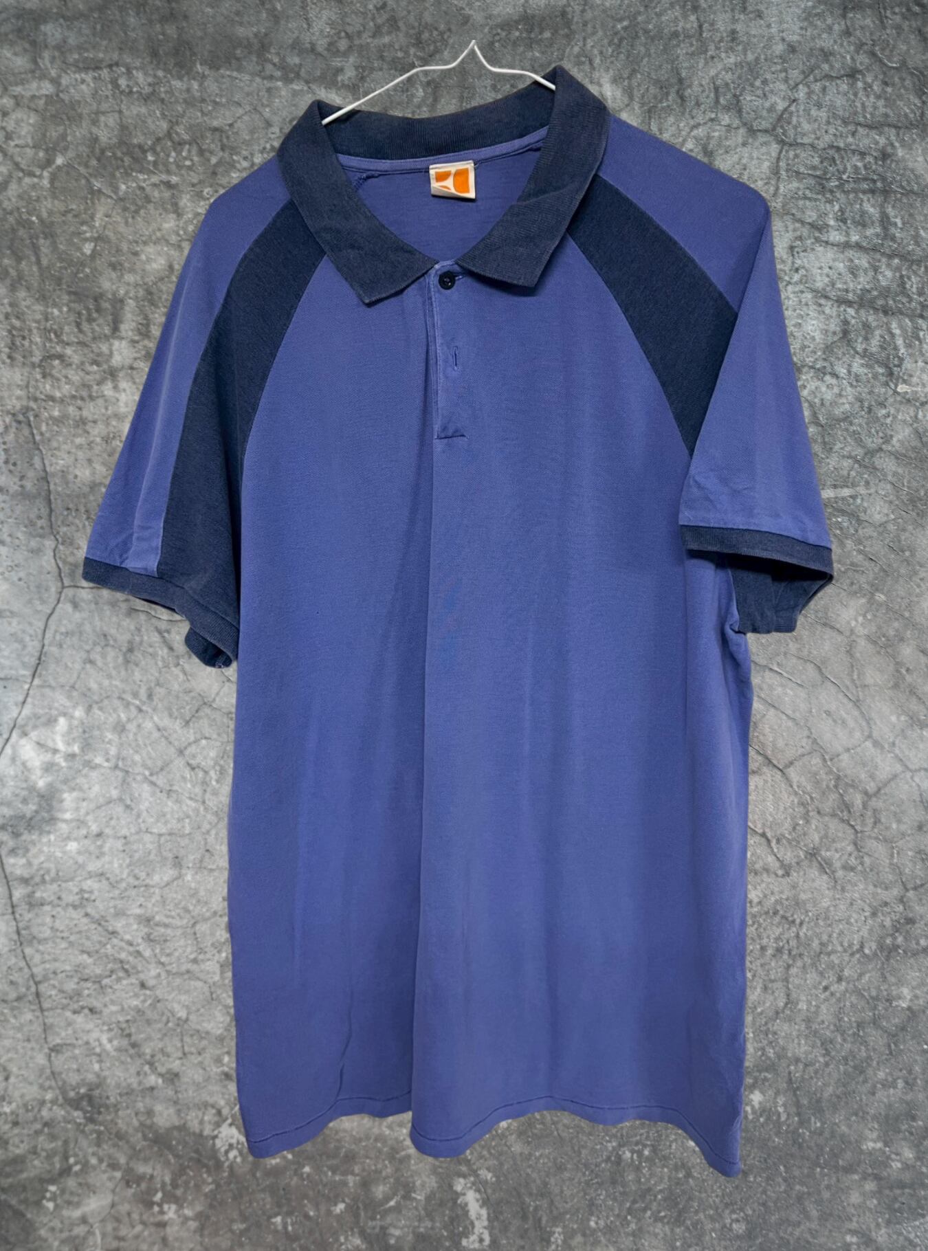 無地半袖ポロシャツ size:M