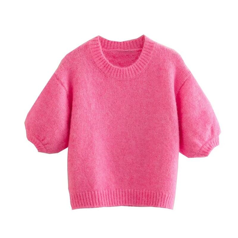 short soft touch sweater top《2color》