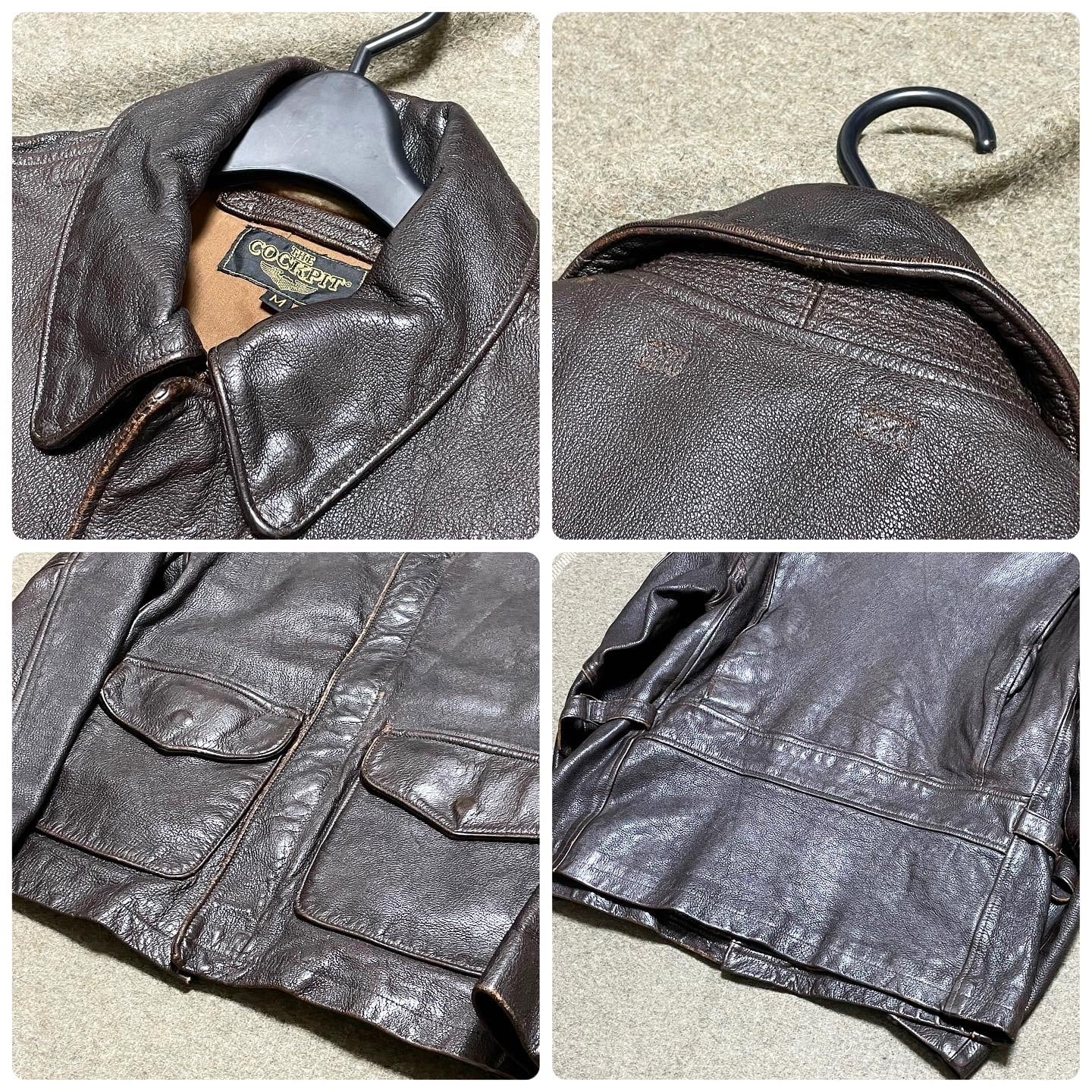 Cookpit シングルレザージャケットMADE IN USA M