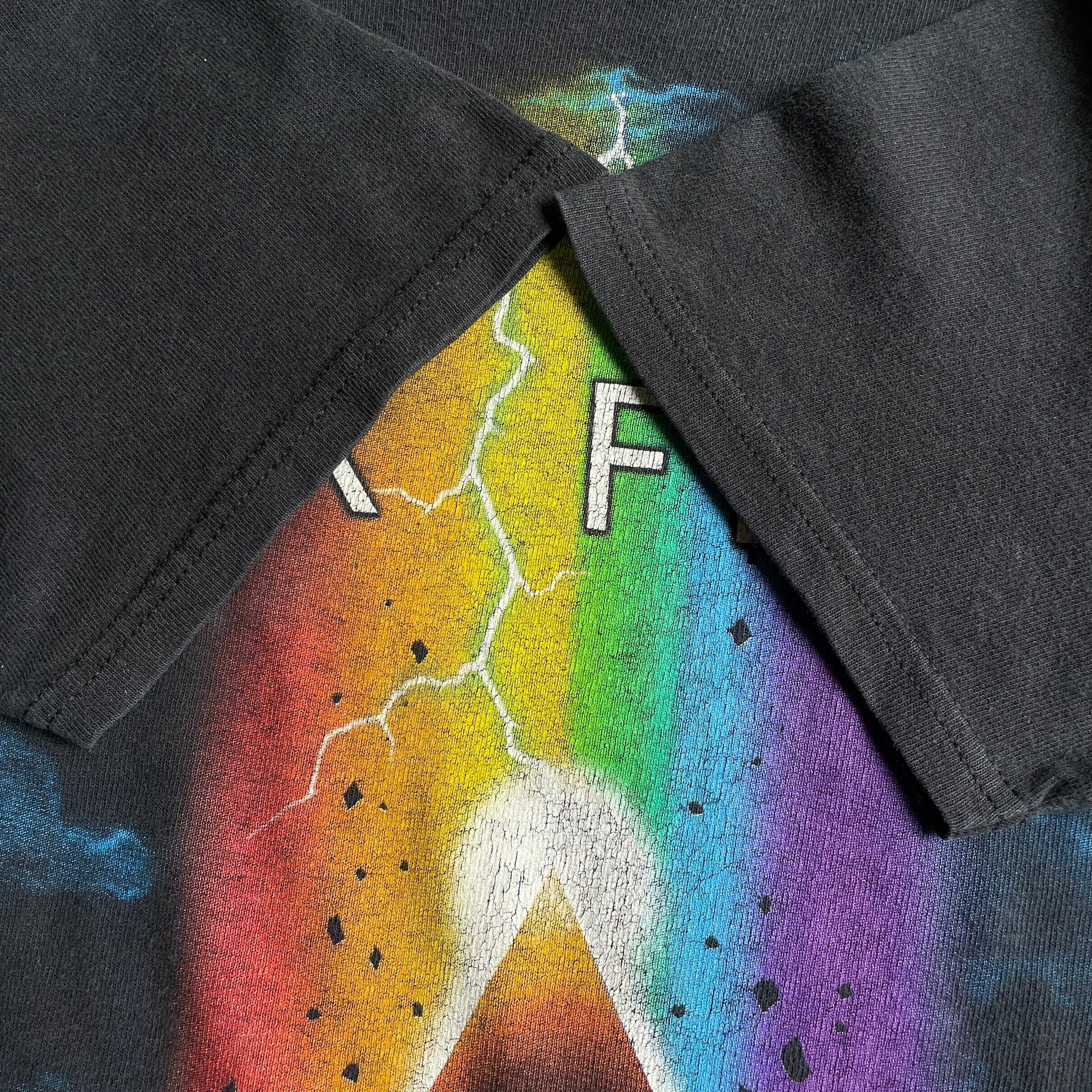 PINK FLOYD ピンクフロイド バンドTシャツ メンズS 古着 ブラック 黒