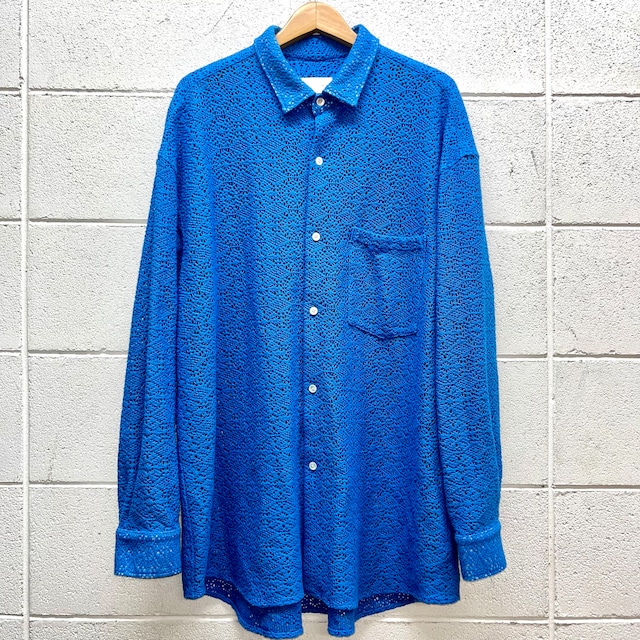 【WITT】 Standard Over Shirt - Lace