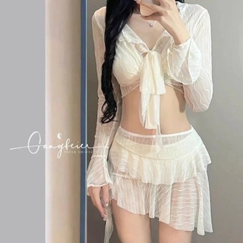 期間限定で復活 水着レディース 体型カバー 可愛い?2点セット セクシー水着 温泉 修学旅行 ラッシュガード 激安水着 体型カバー ワンピース ビキニ