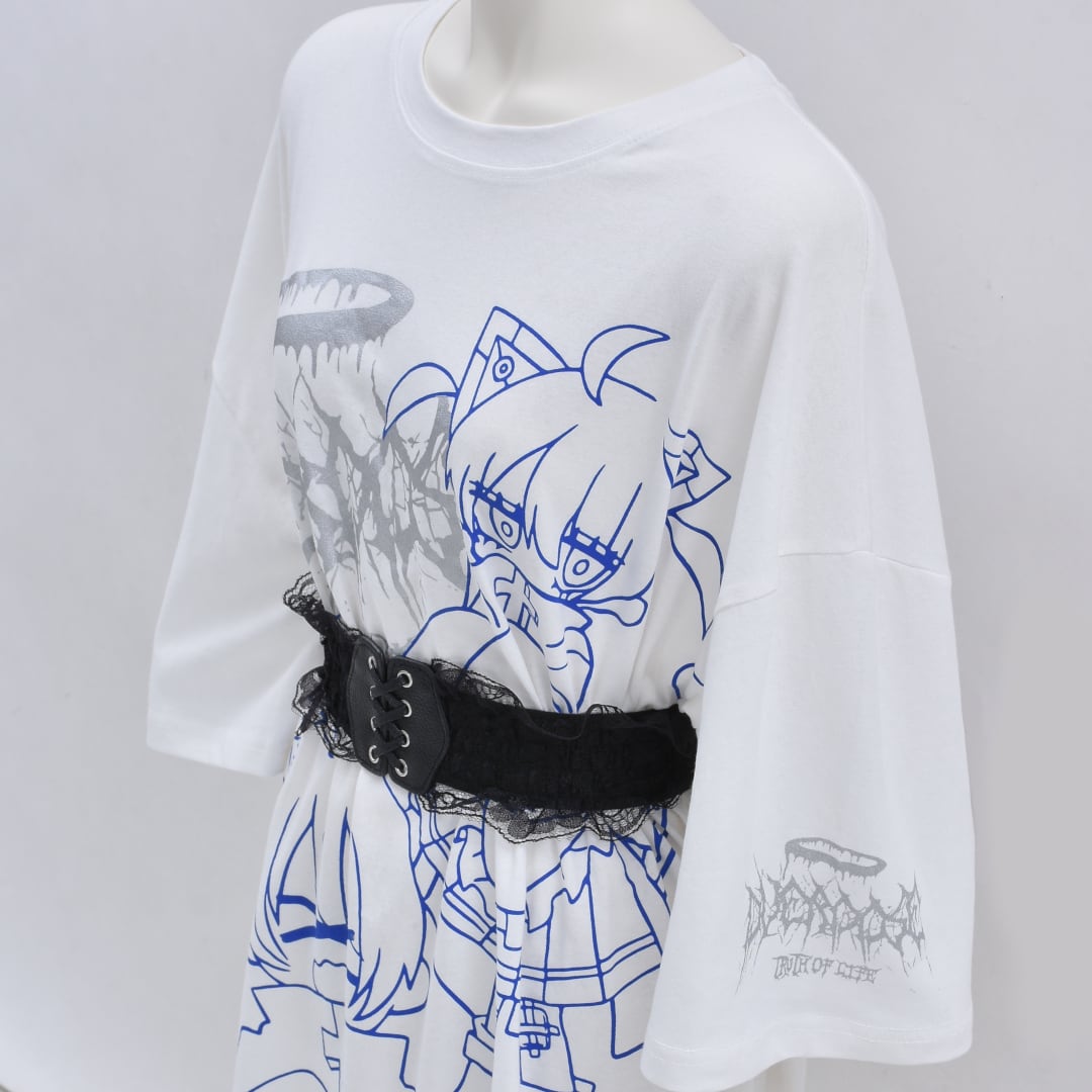 ベルンハルトウィルヘルム 2001-02 アーカイブ　カットソー GIRLピアスベルトステッチTシャツ | VOLCAN&APHRODITE 公式通販