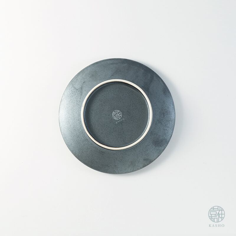 銀錆銀河-プラチナ-｜反渕皿（小）｜φ約13.5cm | 三川内焼｜平戸嘉祥