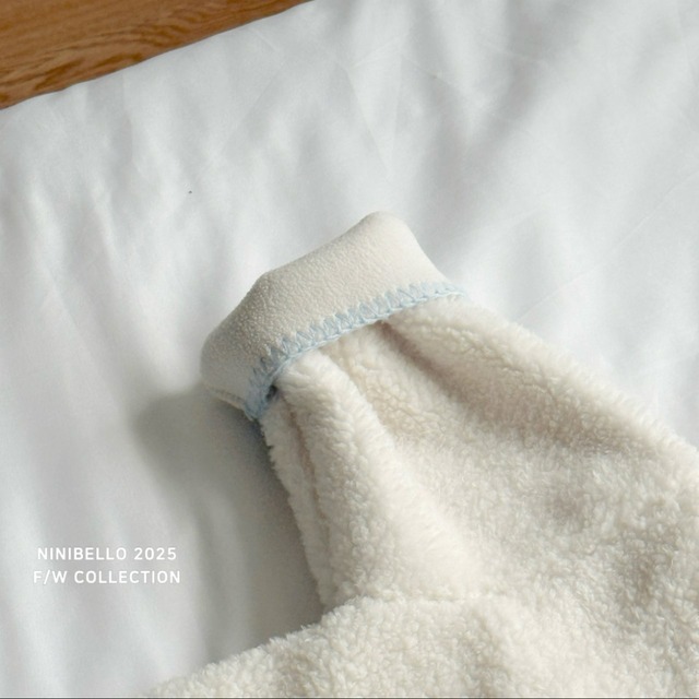 《予約》ninibello ¨ cloud fleece jacket