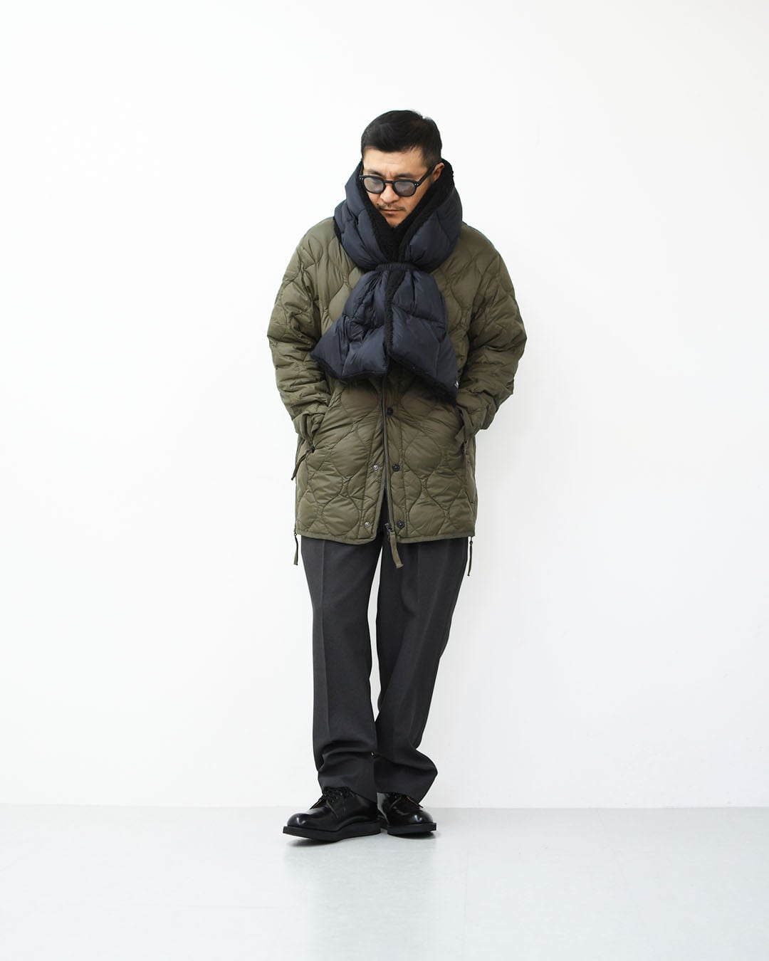 TAION[タイオン] MOUNTAIN VOLUME DOWN×BOA SCARF [R201VBMT