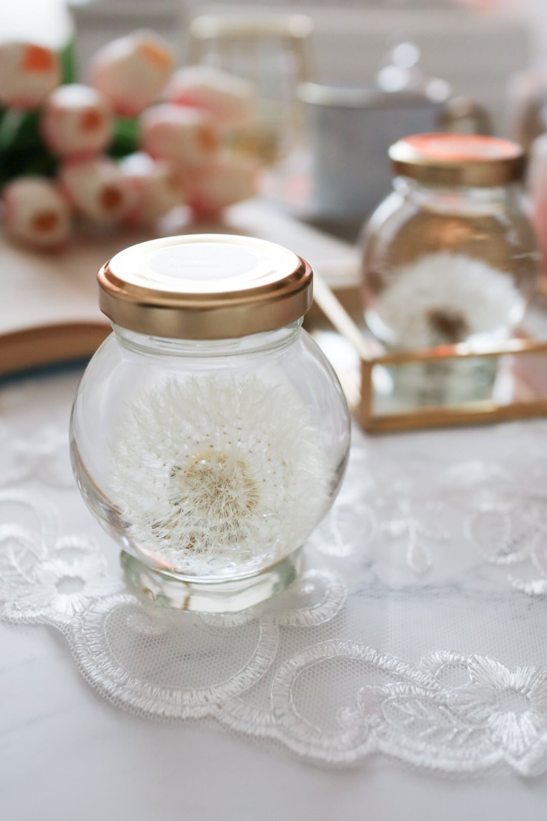 たんぽぽ＊ハーバリウム＊綿毛 | Lumina*