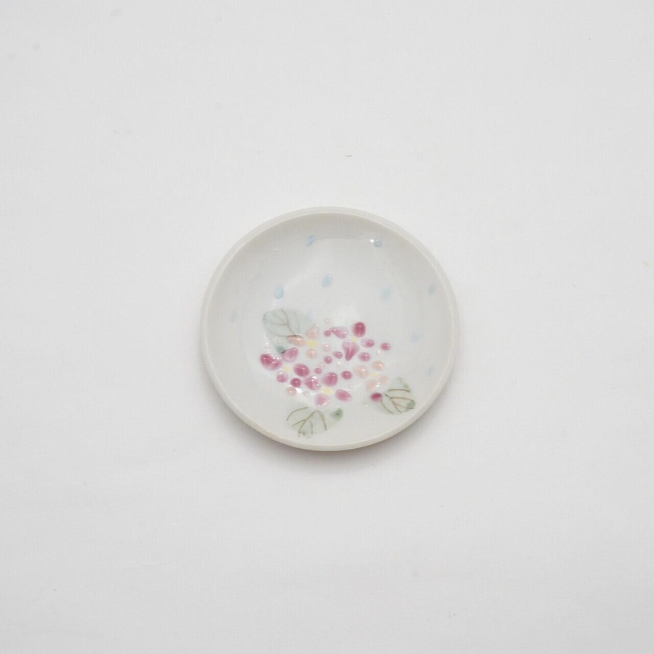 【陶彩工房Canoe】あじさい豆まめ皿44-C