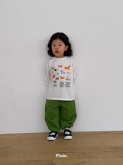 【取寄/韓国直送】Plain.ポニーイラストTシャツ｜秋服｜韓国子供服｜26/AT