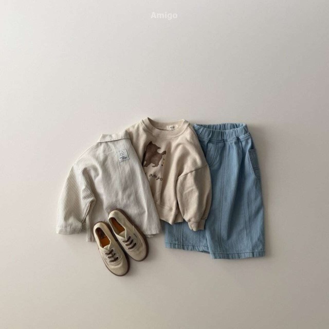 予約⌇amigo / Incision denim pants