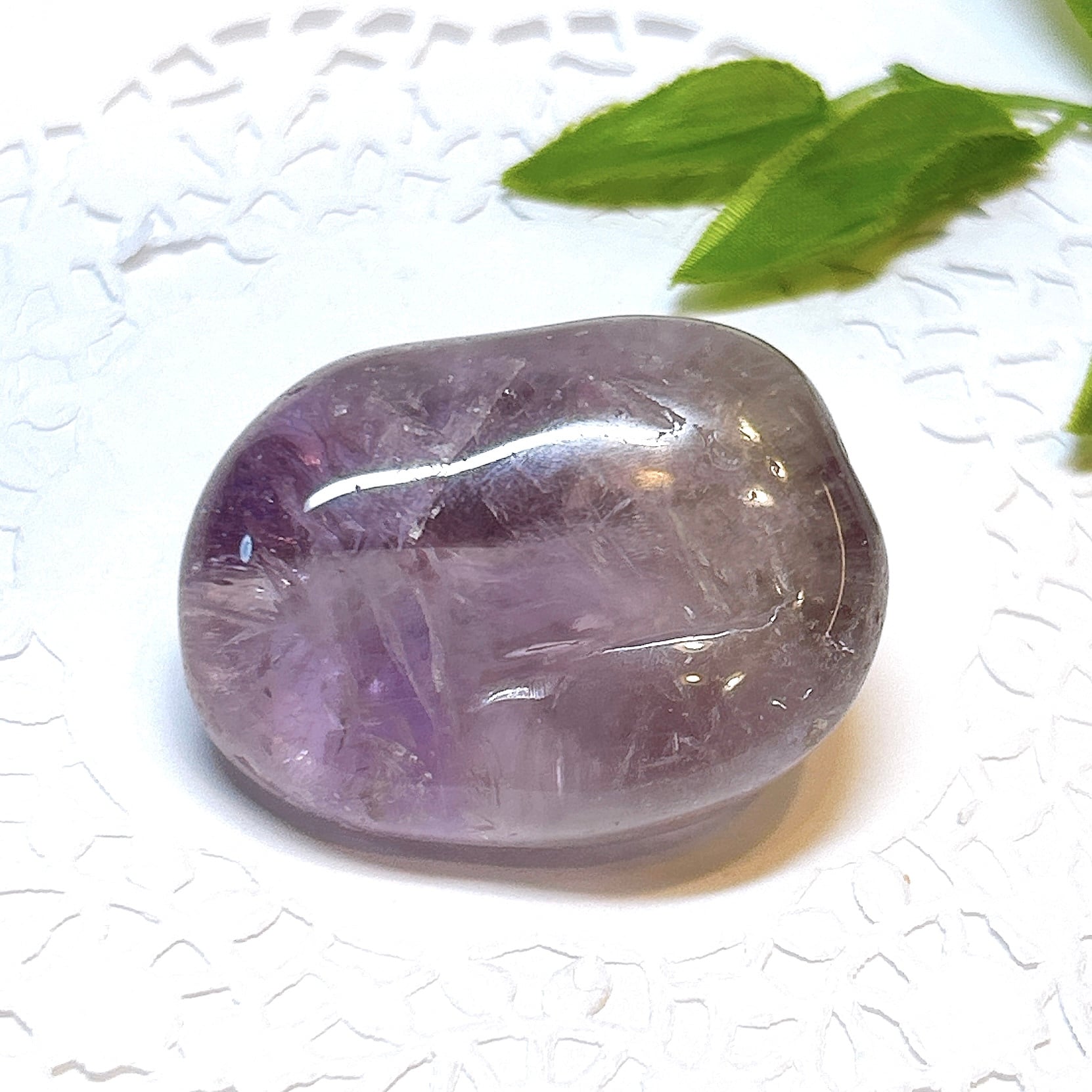 18003】アメシスト タンブル ブラジル amethyst 天然石 鉱物 タンブル