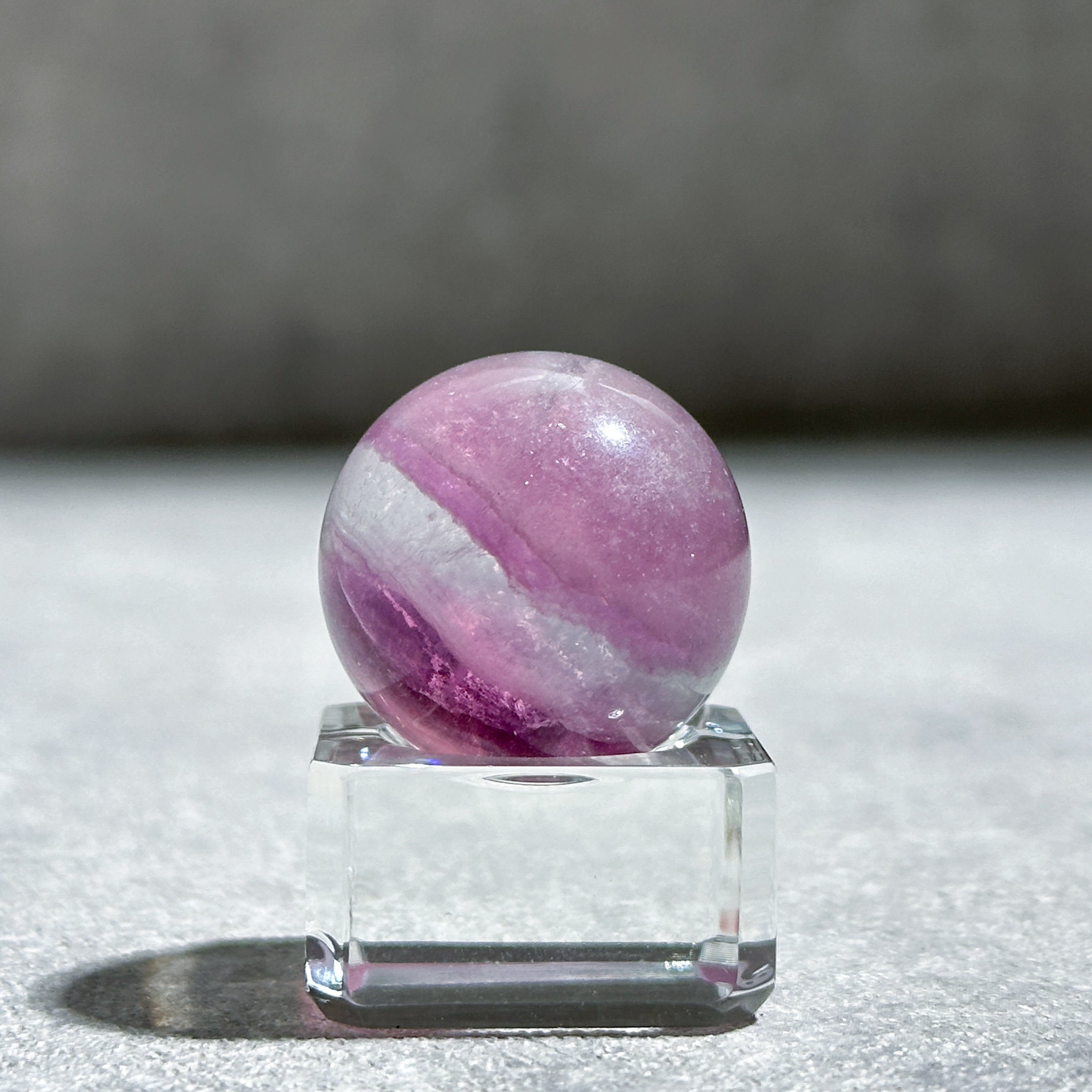レインボーフローライト スフィア（丸玉）74◇ Rainbow Fluorite