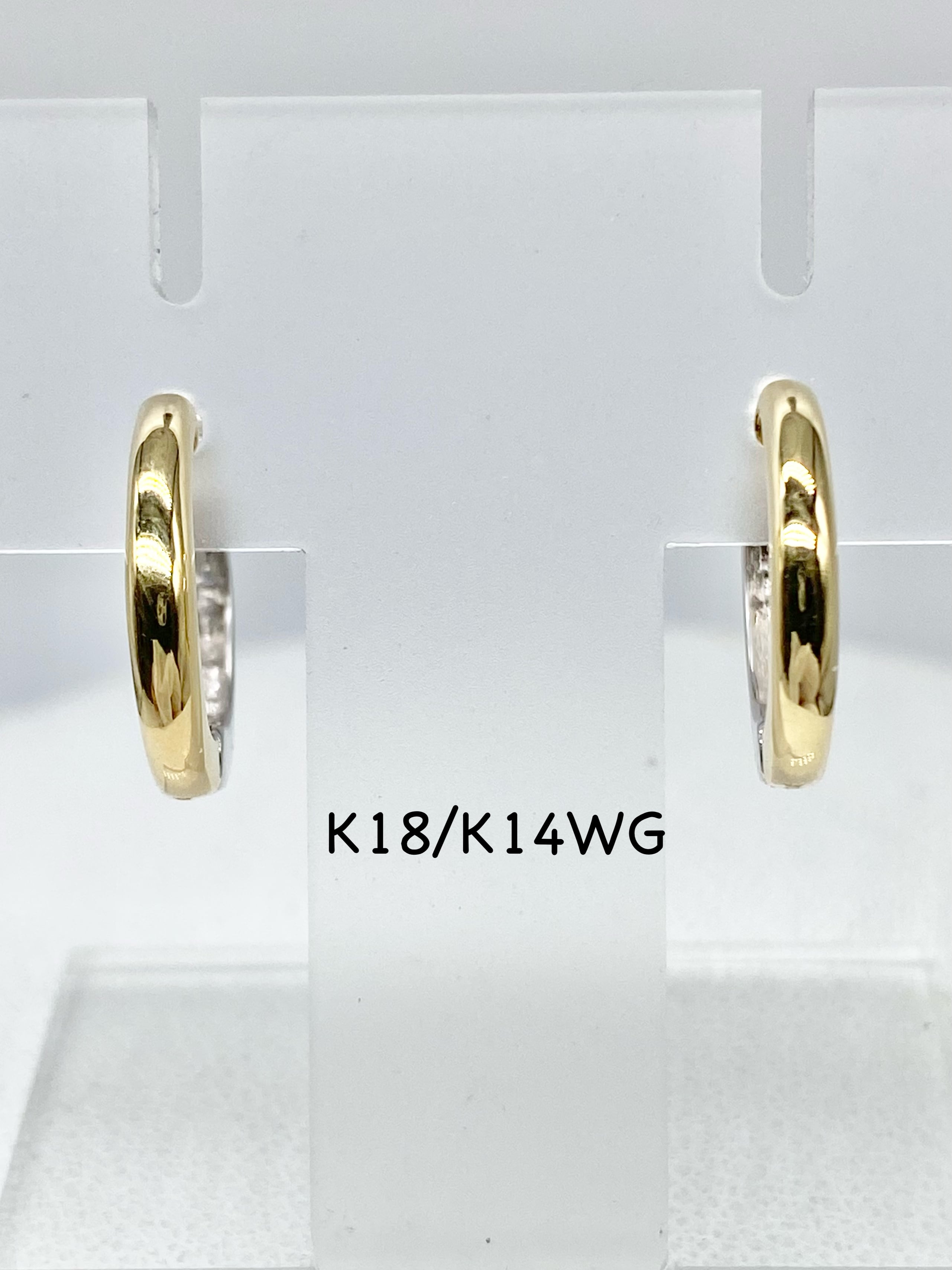 ピアリング】 K18/K14WG イヤリング/イヤカフ【リフレッシュメント  