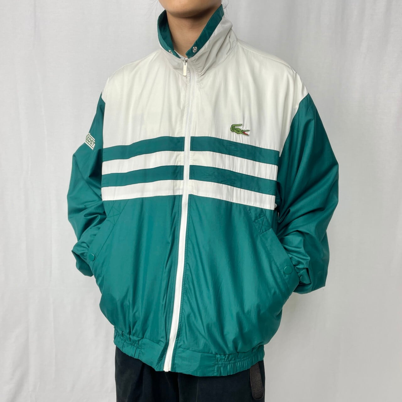 LACOSTE トラックジャケット テニスジッパースウェットシャツ