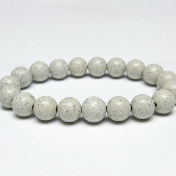 北投石 ブレスレット 11mm 一点物 メール便可 111-50209