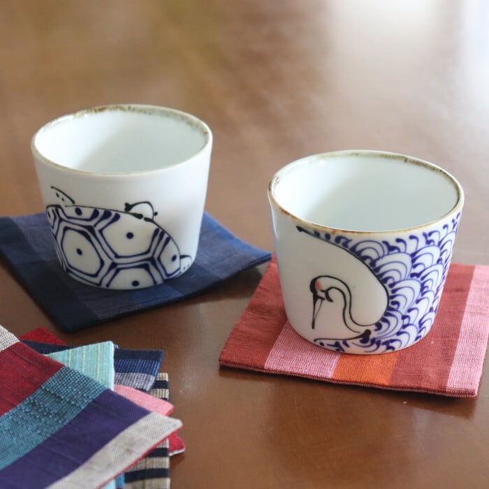 会津木綿 コースター Aizu cotton Coaster #190-3 | 和食器のお