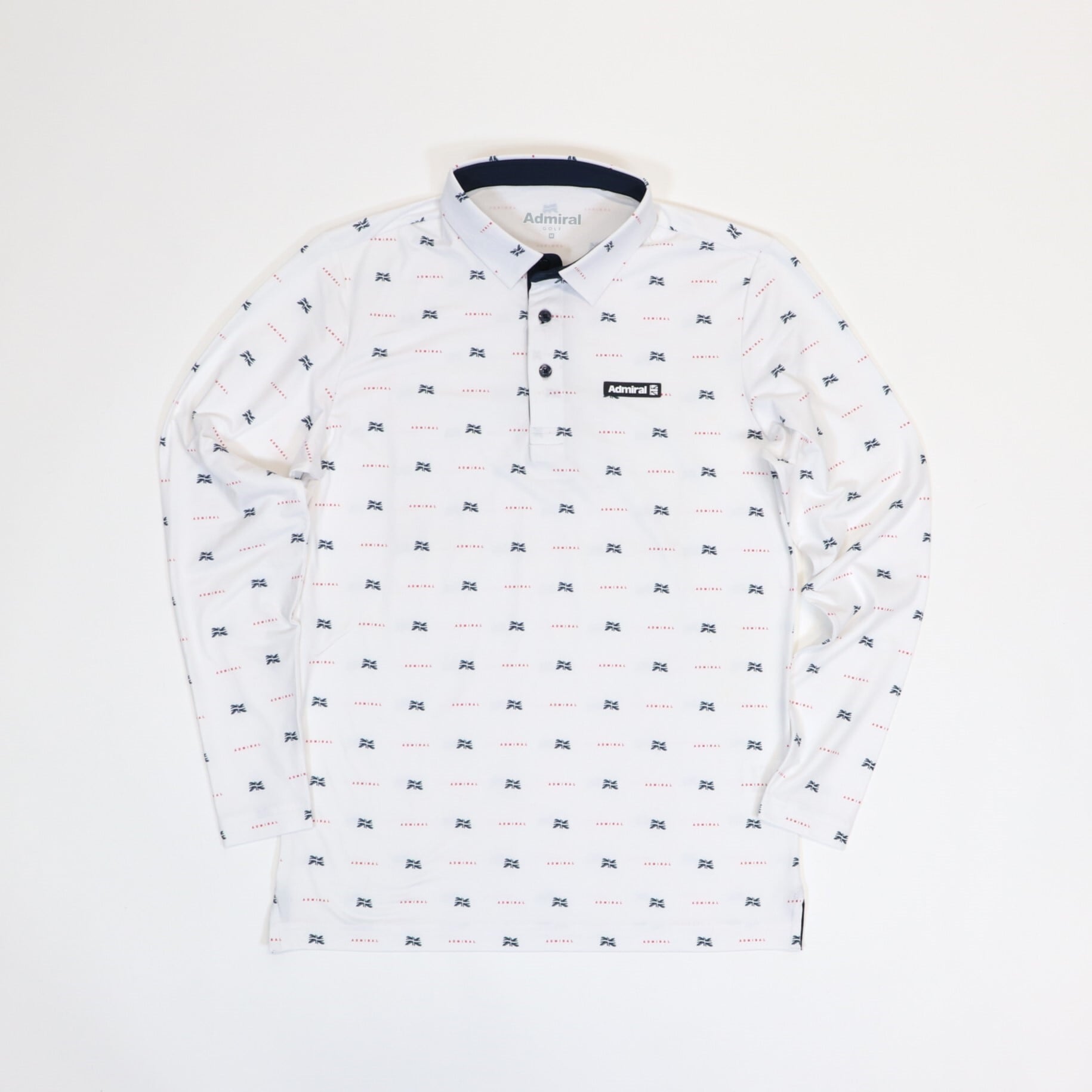 【Admiral GOLF】長袖ポロシャツ