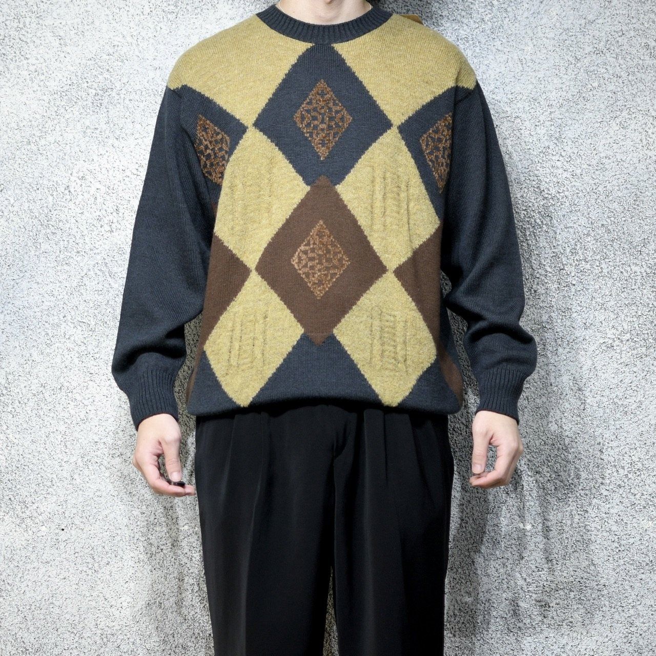 design argyle knit