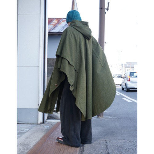 Resi Hammerer ロージハンマー ローデン　マント ポンチョ（表記40・実寸FREE相当）｜NA494　古着　チロル　ユーロ　コート　