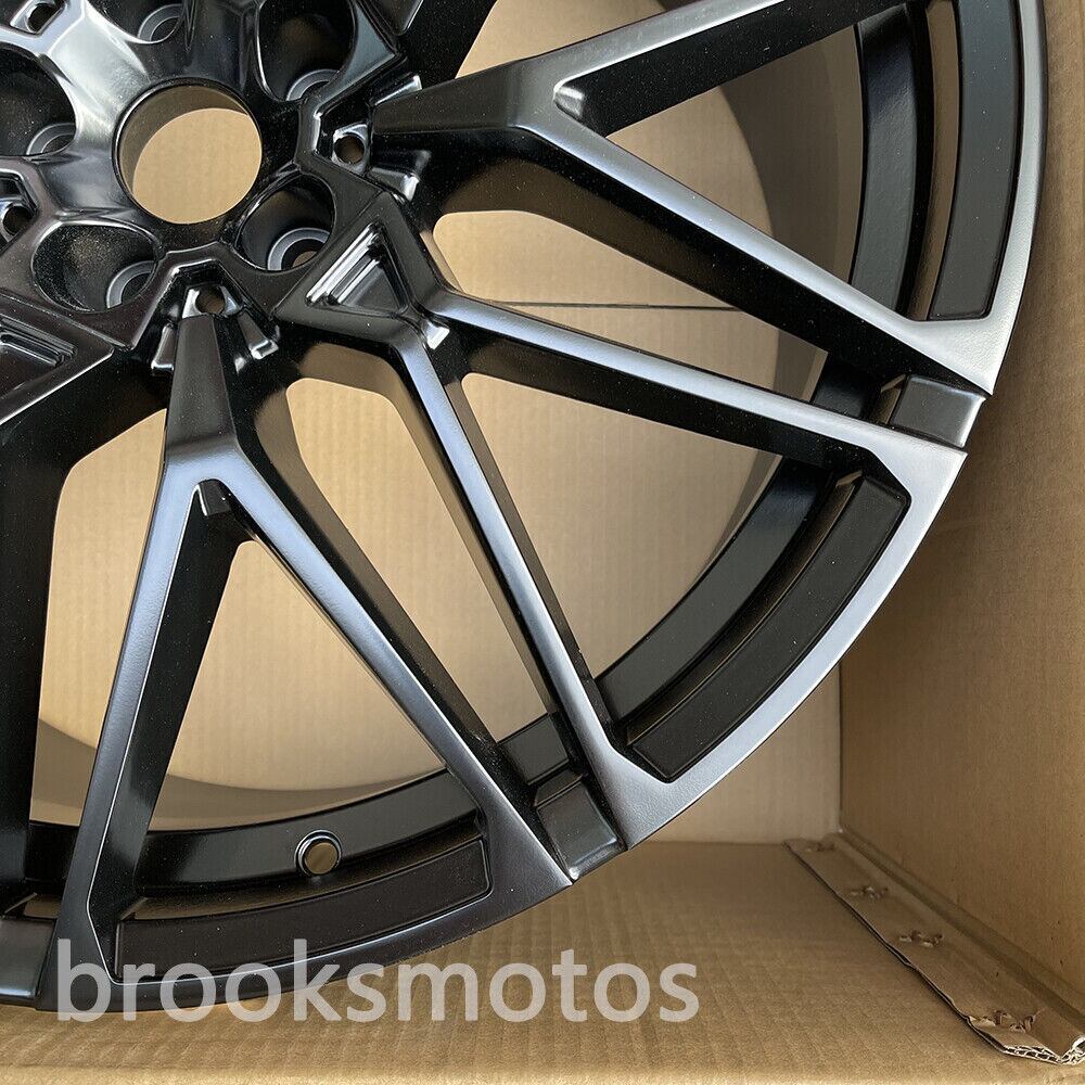 BMW X5 E70 F15 X6 E71 F16 22インチ新品サテンブラックホイールリムフィット 5x120 795 4個セット 22\u0027 INCH BMW X5 X5M E70 F15 X6 E71 F16 5X120 WHEELS \u0026 TIRES 275⁄35