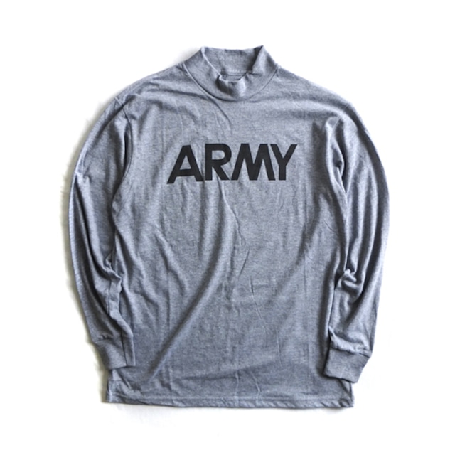 Dead Stock【SOFFE】"ARMY" Mock Neck Long Sleeve T-shirts