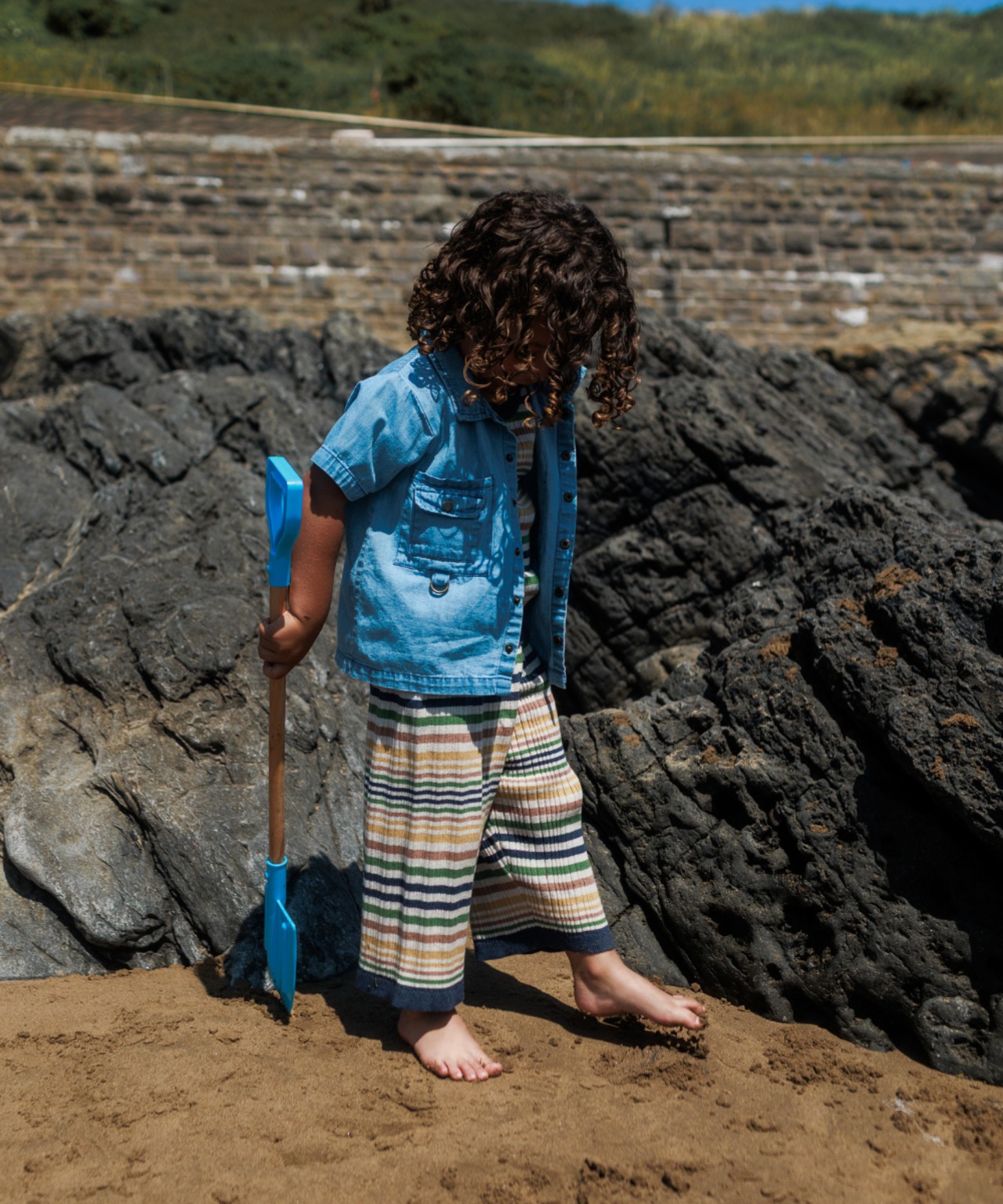 MABLI　CARAVAN PANTS - NAUTICAL STRIPE(4y,6y)