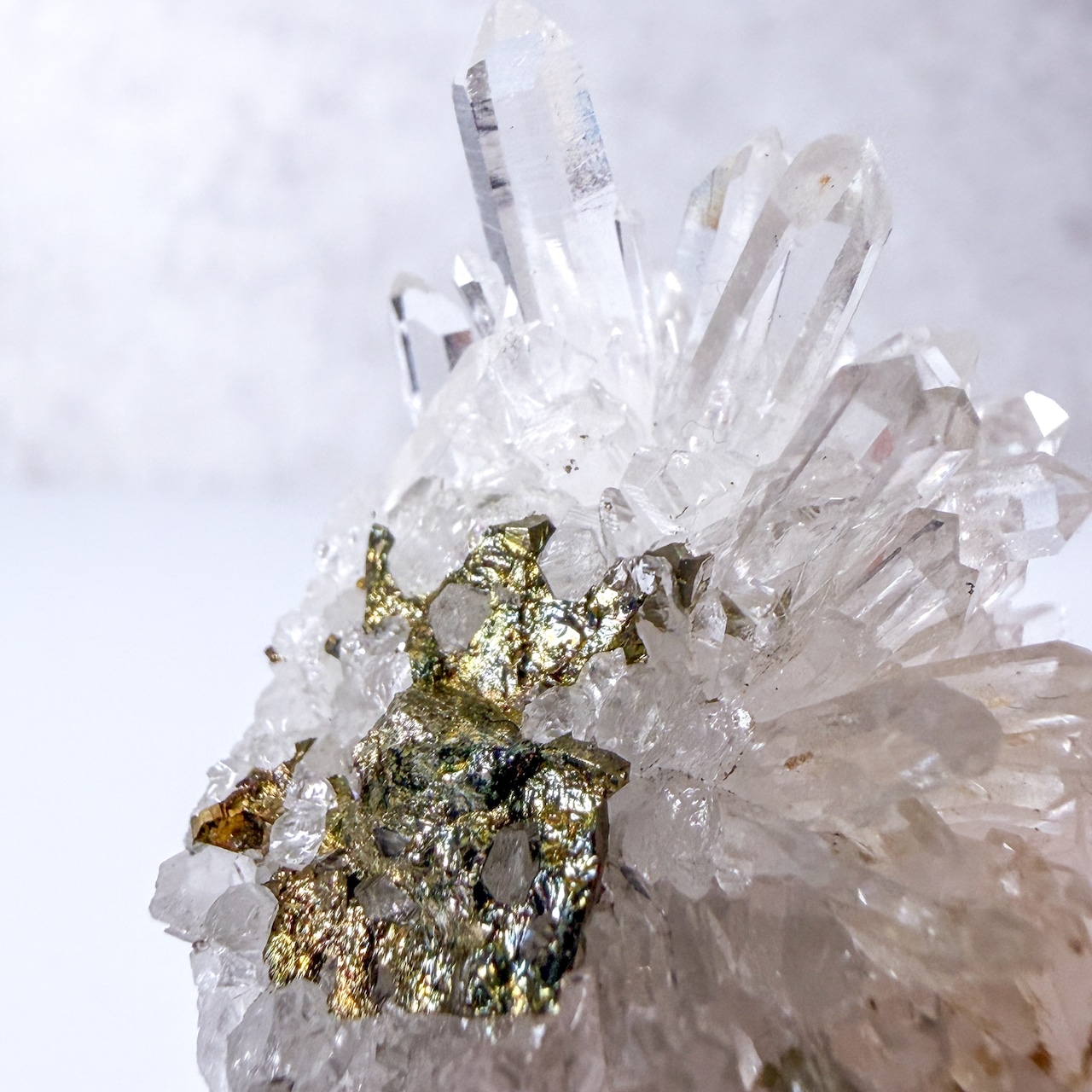 パイライト・水晶クラスター * Pyrite * 天然石