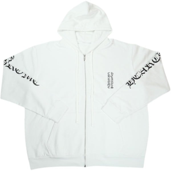Size【XL】 CHROME HEARTS クロム・ハーツ VRCT FULL ZIP HOODIE WHITE