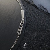 +cadenas・ バーネックレス (black+sapphire)