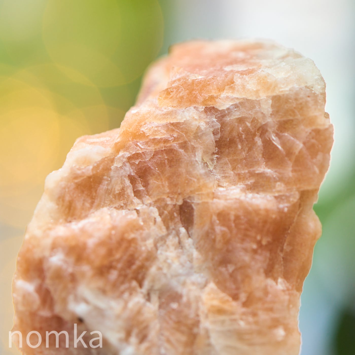 情熱的な太陽の煌めき】サンストーン 原石（インド産 / 約28.8g） ngem