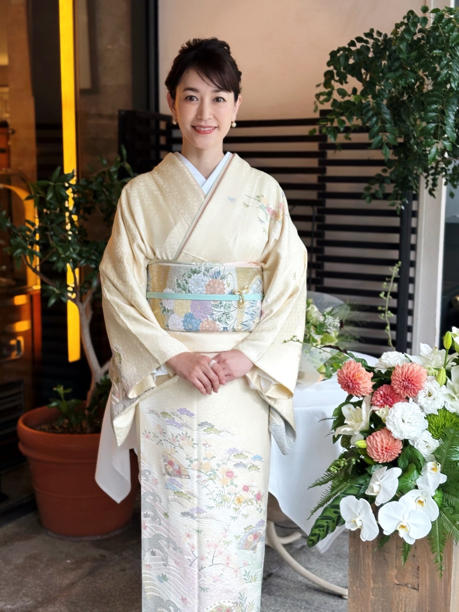21日設定セール　淡水パールリング　細川直美Coccole　ホワイトゴールド coccole