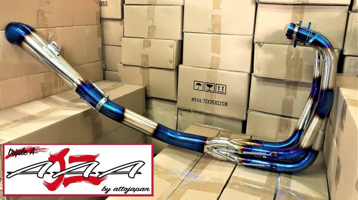 トリプルA]コニカルGPヒートW マフラー ゼファー1100 / ZR10Tヨシムラ 