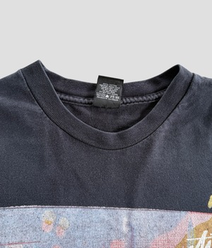 -STUSSY- Vintage 00s XL Print T-Shirt