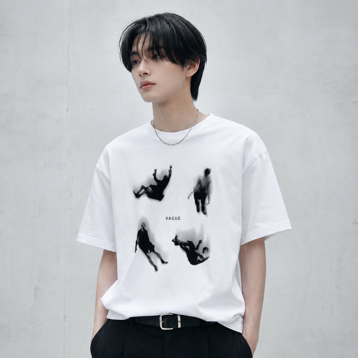Street Loose Print T-Shirt 0006