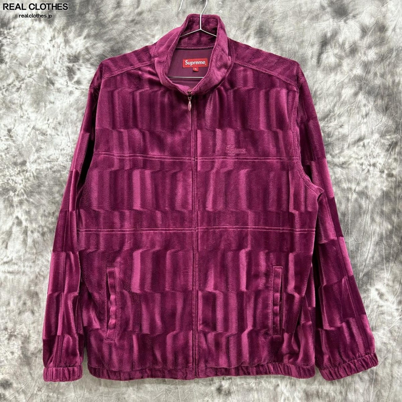 Supreme/シュプリーム【21AW】Velour Track/ベロアジップアップ 