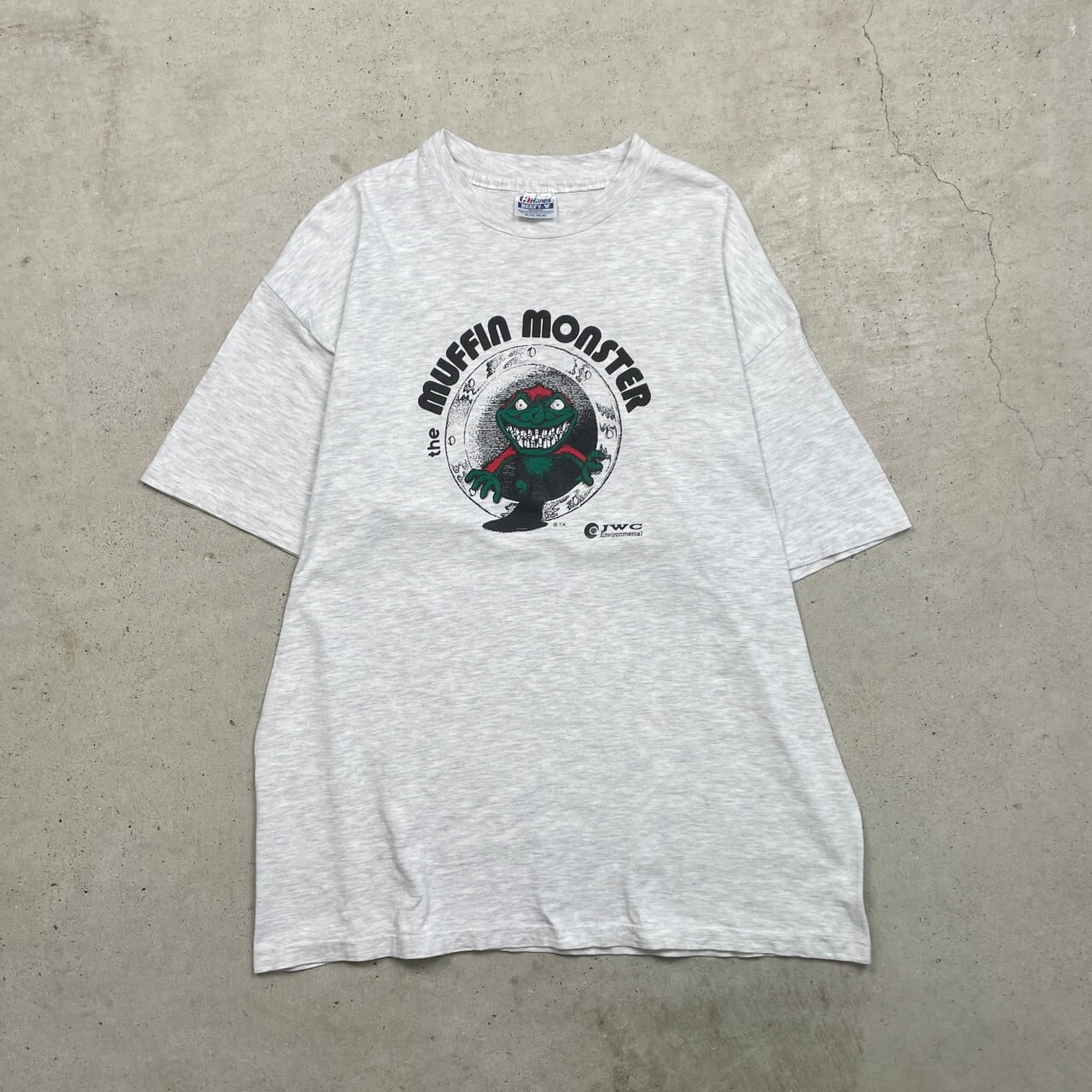 90年代 USA製 the MUFFIN MONSTER JWC Environmental 企業 両面
