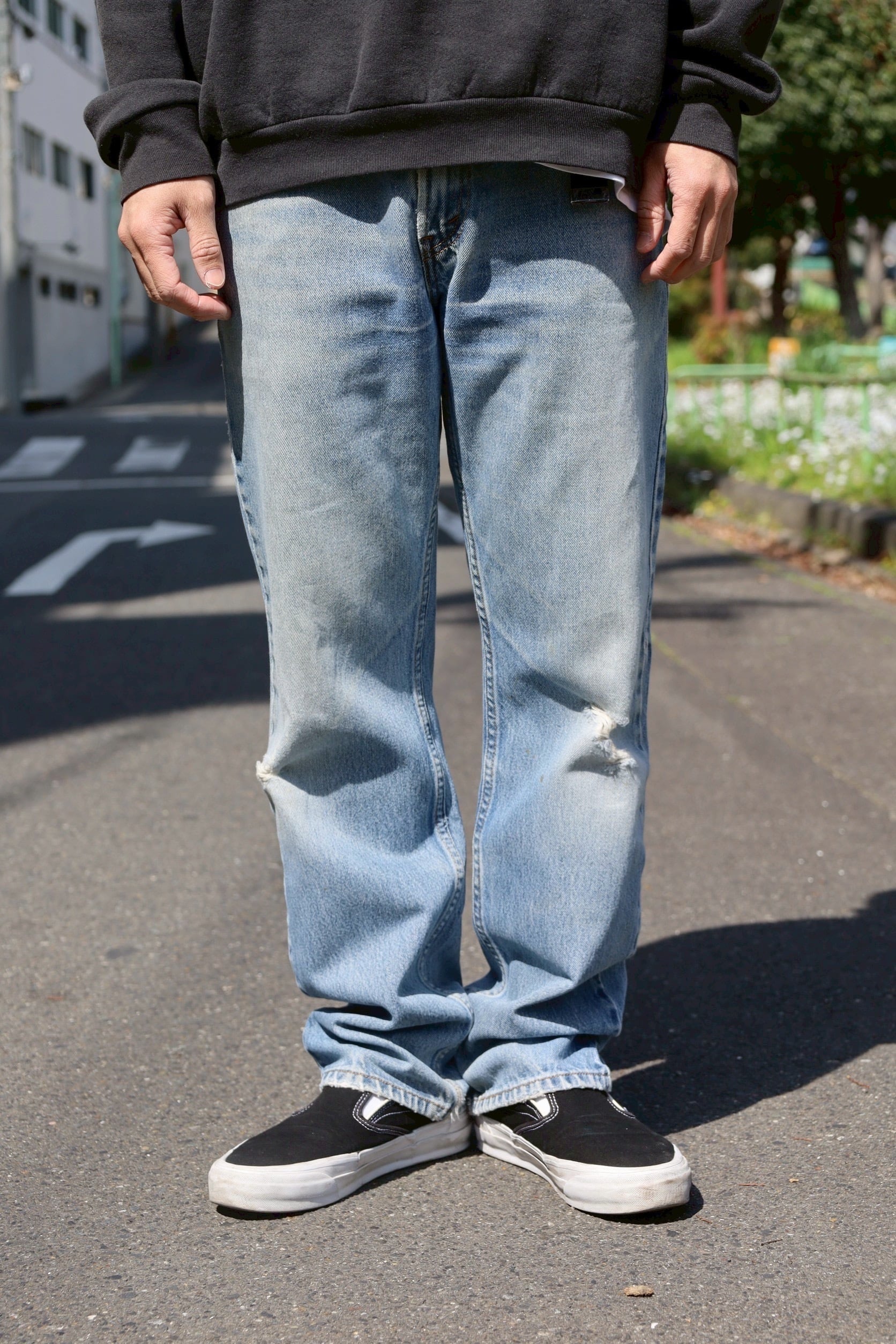 90's USA製 Levi's 517 Black Denim （W31 L34） | CALM