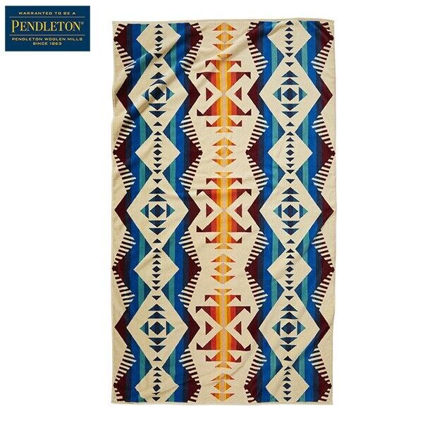 PENDLETON (ﾍﾟﾝﾄﾞﾙﾄﾝ) - OVERSIZED JACQUARD TOWEL Los Lunas (ｵｰﾊﾞｰ