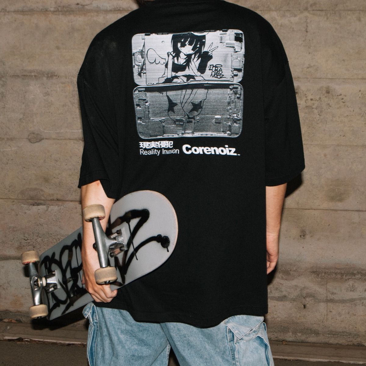 2603 over size 現実侵犯 T-shirt | corenoiz