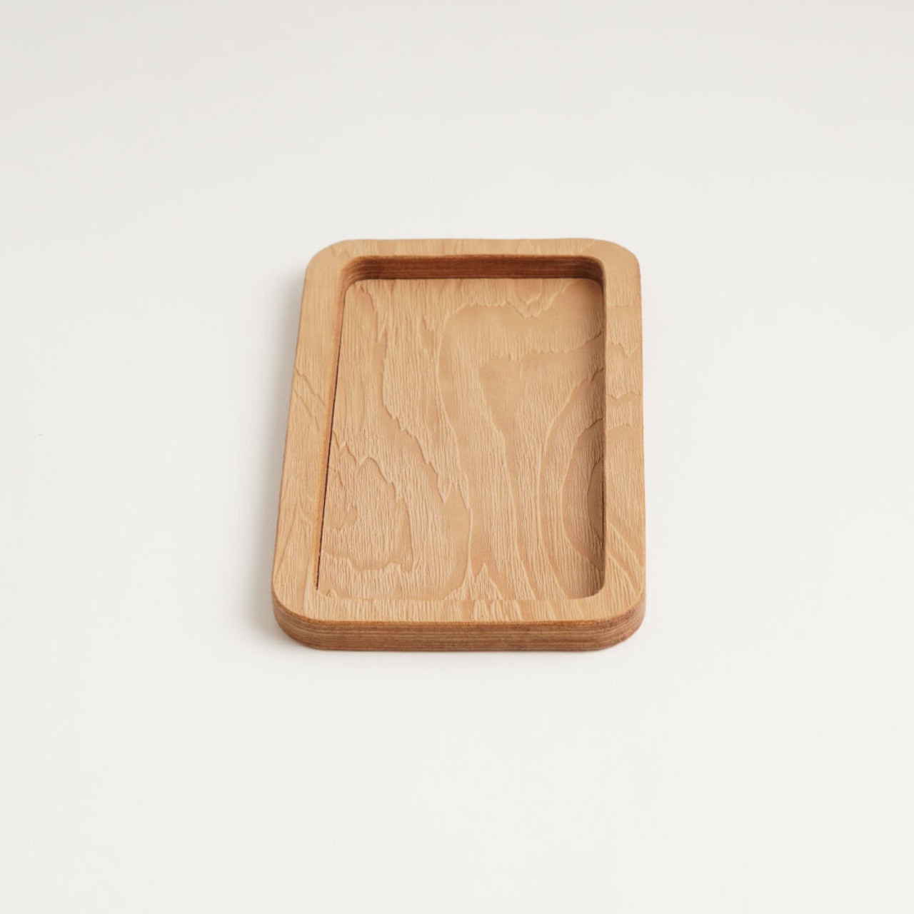 i ro se playwood leather tray