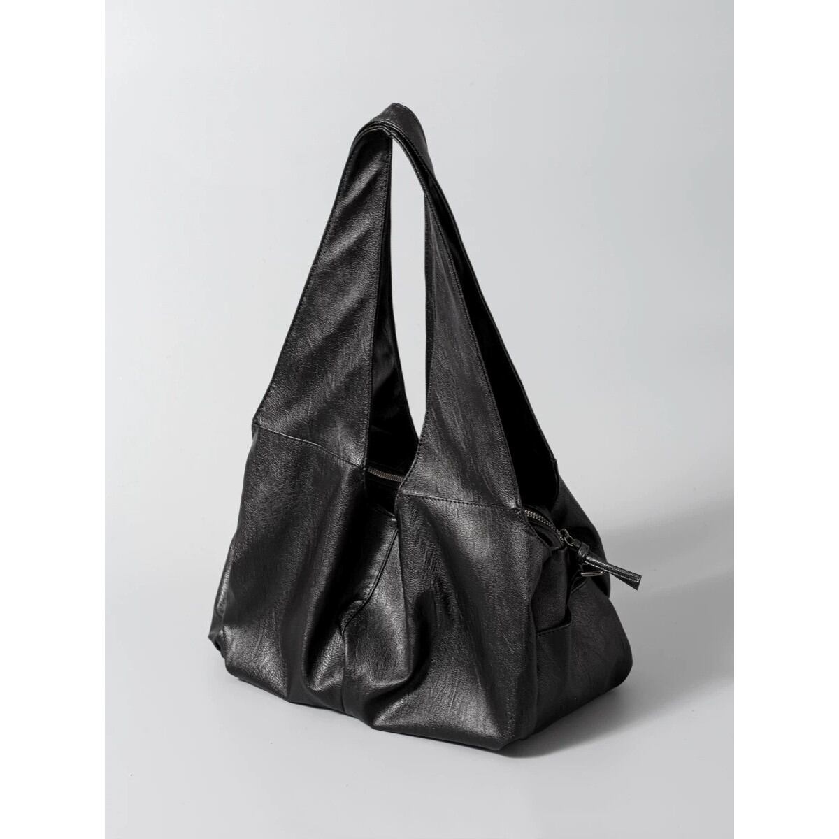 Zip Top Patch Pocket 2WAY Handbag V3588