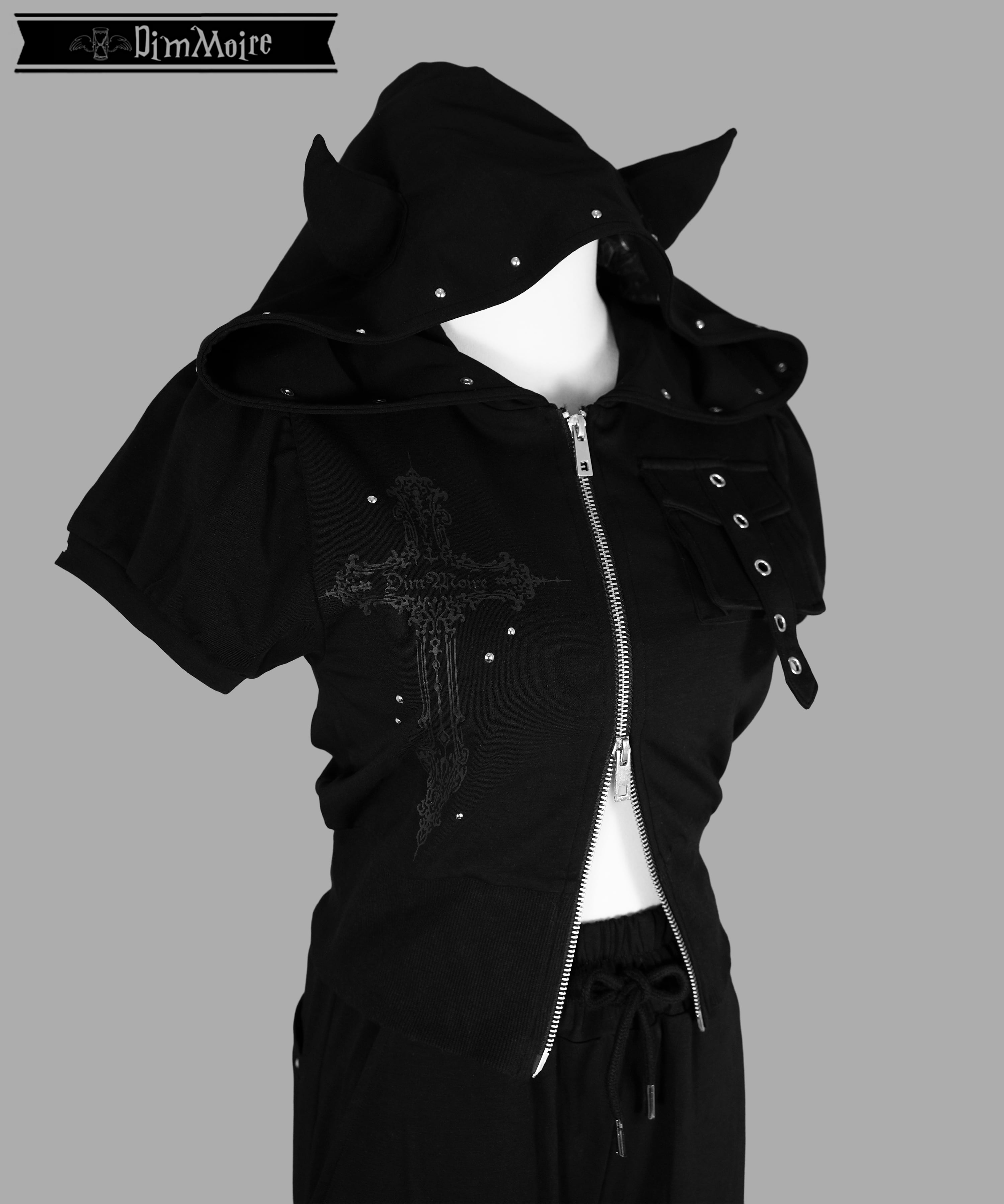 DimMoire Devil's wings ショートパンツ Black レース カテゴリー