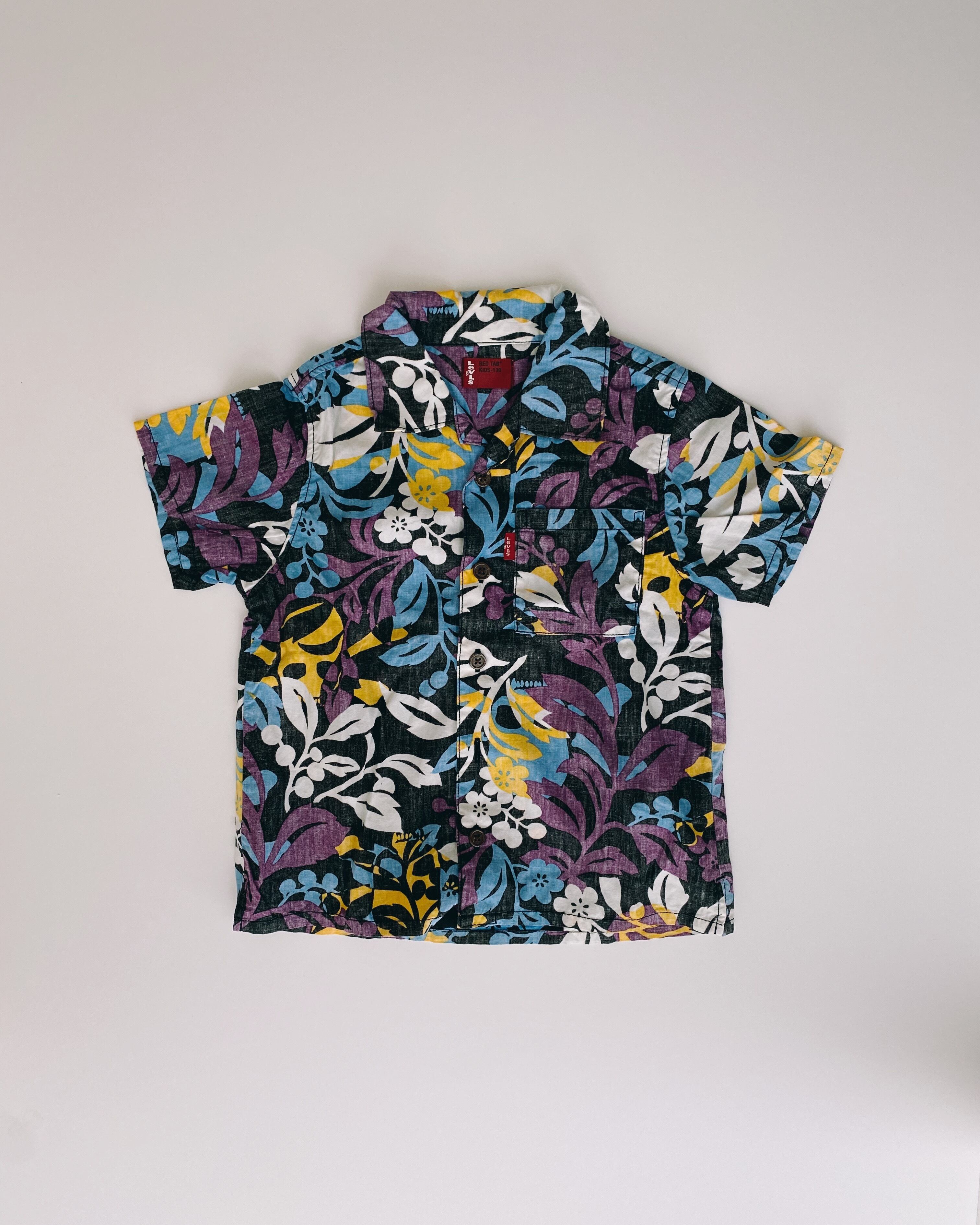 （KD009）130cm Levi's aloha shirt