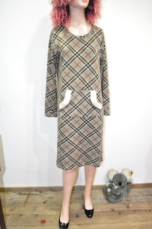 DoReMi Unique Series –  check dress